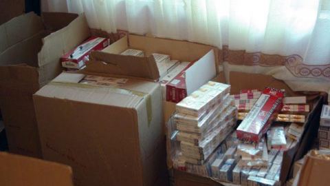 400 кутии цигари задържаха на Златарево