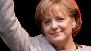 Меркел, избори, печели