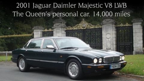 Продават кралския Jaguar Daimler Majestic