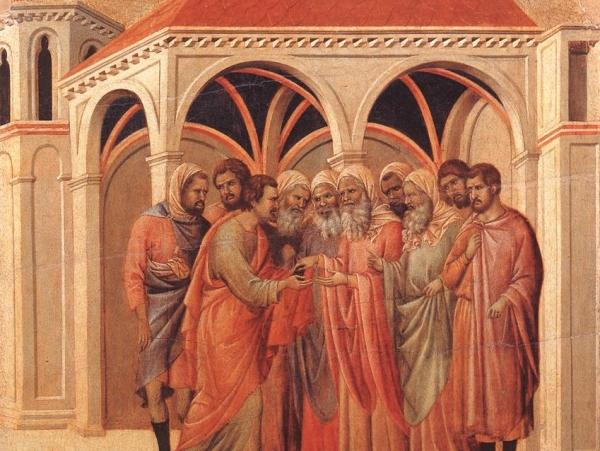 Holy Wednesday, Judas betrays Christ
 –