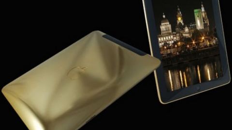 iPad от 24-каратово злато