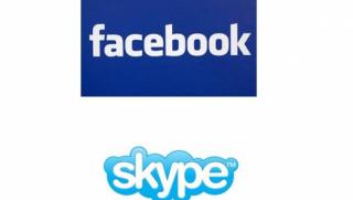 skype, Facebook, интернет, социални мрежи