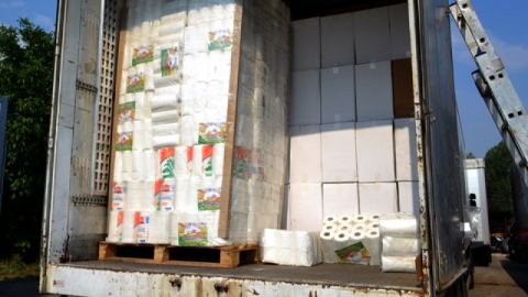 Служители на ГДБОП задържаха 12 520 000 къса контрабандни цигари