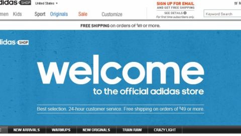 Хакнаха сайта на Adidas