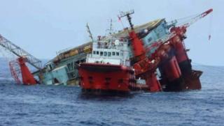 Охотско море, кораб, издирва
