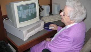 баба, игри, компютър