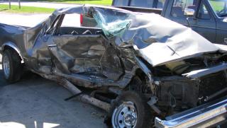 Audi А6, гръмна,  Варна, един е загинал