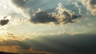 времето, облаци,