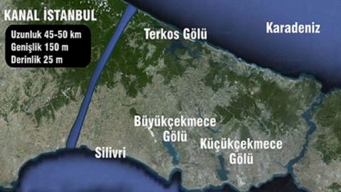 Турция свързва Черно и Средиземно море с канал