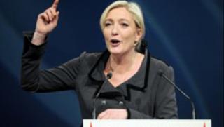 Льо Пен, победа, първи тур, президентски избори, Франция