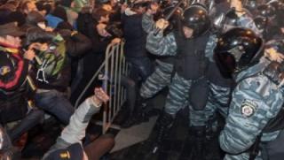 Кръвопролитие, Източна Украйна, протести
