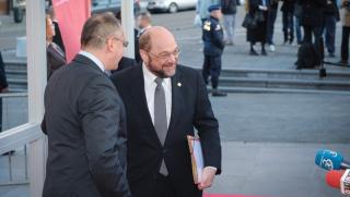 Шулц, Станишев, БСП, избори, кампания, откриване