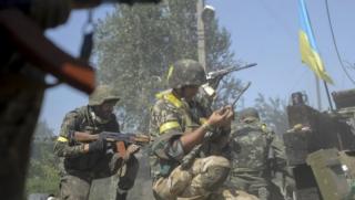 Опълченци, обкръжили, украински батальон, Киевска Рус