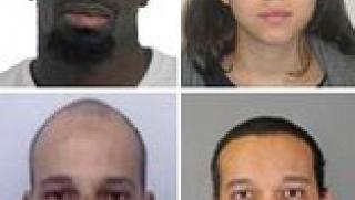 Париж,  2 терористи, похитителят, убити, 4 жертви