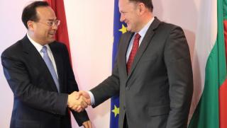 Михаил Миков, посрещна, високопоставена делегация, Китай