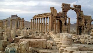 Русия, археологическа експедиция, Сирия