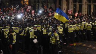 Антикапиталистически сблъсъци, четвъртък, Лондон