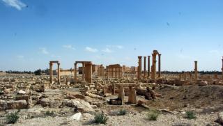 МО, Русия, видеозапис, разрушения, Палмира, Ислямска държава