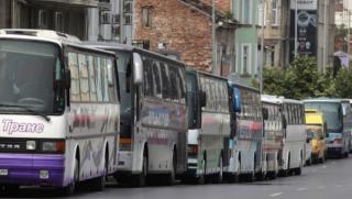 Автобусно шествие, софийските улици