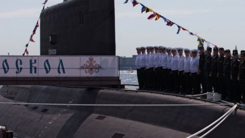 Подводницата „Стари Оскол“ навлезе в Черно море