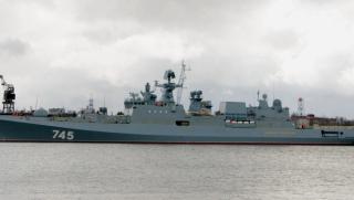 Адмирал Григорович, артилерийска стрелба, Черно море
