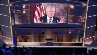 Републиканско шоу, Тръмп, президентската надпревара