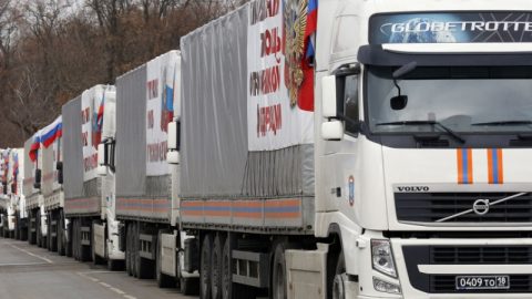 Русия достави 5700 тона хуманитарна помощ за Украйна