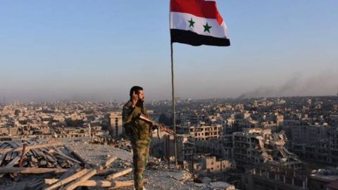 Жителите на Алепо ликуват след влизането на сирийската армия