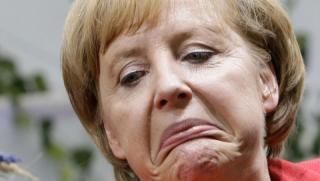Ангела Меркел, пълно отчаяние