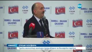 МВнР, изказвания, турския социален министър, намеса, вътрешните работи, България