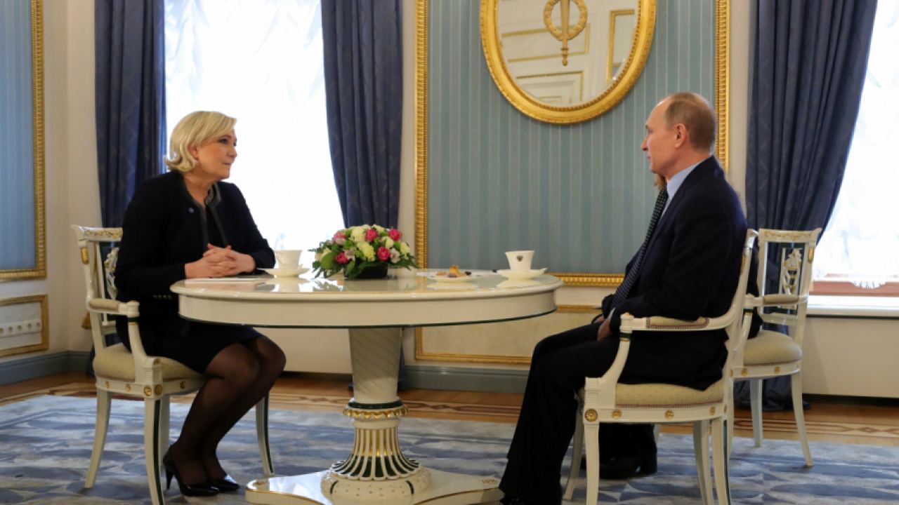 Льо Пен: Путин представлява „новата визия“ за света