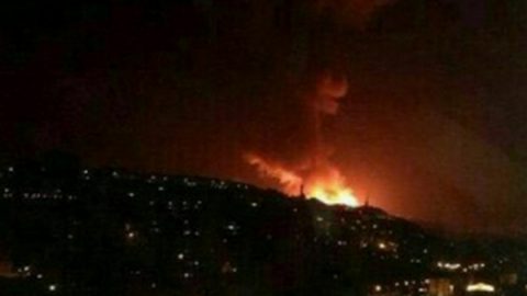 Израел атакува позиции на сирийската армия в Кунейтра