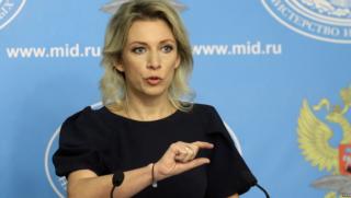 Захарова, американски медии, интелектуална агония