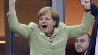 Меркел, побеждава, избори, 32,5%