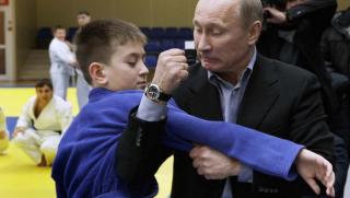 Деца, САЩ, играят, Путин