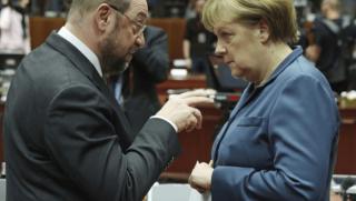 Шулц, измести, Меркел, канцлерски пост