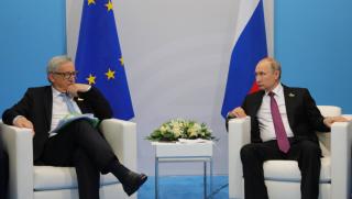 Владимир Путин, топли отношения, ЕК, Юнкер