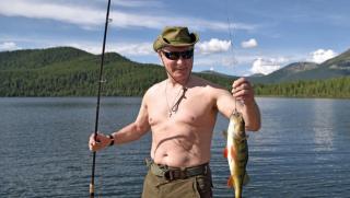 Западни медии, физическа форма, Путин