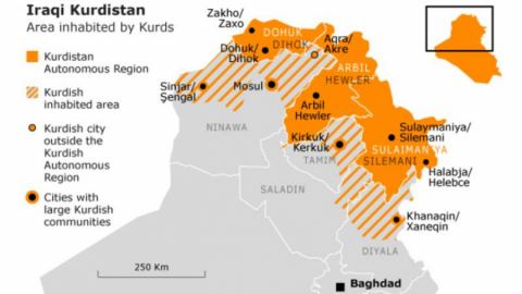 72,16% са дали своя глас за независимостта на Иракски Кюрдистан