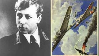 Екатерина Зеленко, въздушен таран