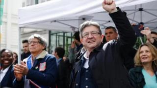 Крайна левица, Жан Люк Меланшон, протести, Макрон, Париж
