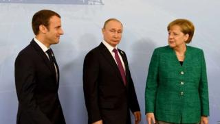 Меркел, Макрон, покана, Путин, среща, ЕС