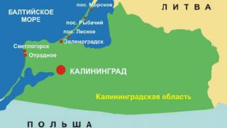 САЩ, Русия, защита, Калининградска област