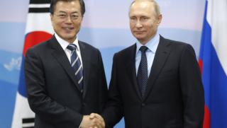 CNN, историческа визита, Мун Чже Ин, отношения, Путин
