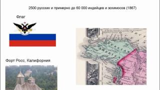 Руска Америка, Хавайски острови, Калифорния, руски