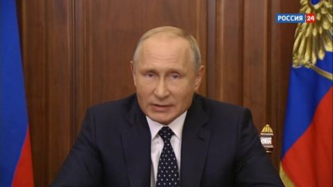 Путин е поставен на първо място в световния „индекс на волята”
