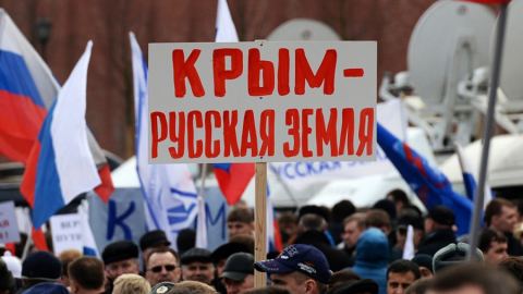 В Крим благодариха на САЩ за помощта при обединяването с Русия