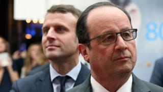 France Info, Макрон, Оланд, непопулярност