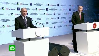 Daily Sabah, Путин, Ердоган,Турски поток