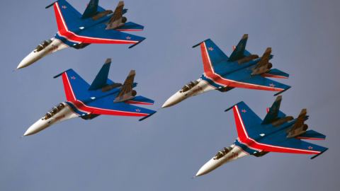 „Руските витязи” демонстрираха нова фигура от висшия пилотаж